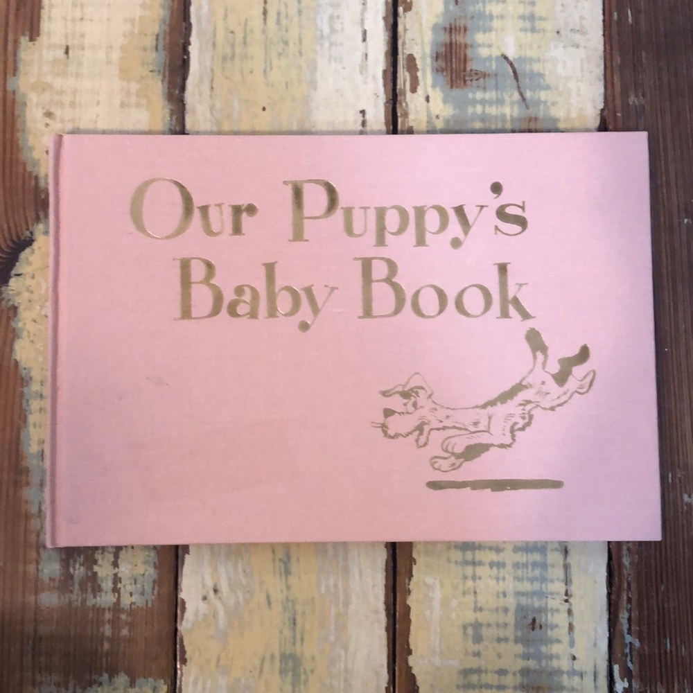 Our Puppy’s Baby Book